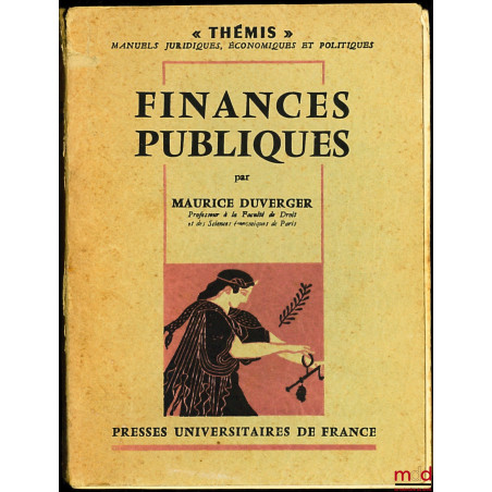 FINANCES PUBLIQUES, 4ème éd., coll. Thémis