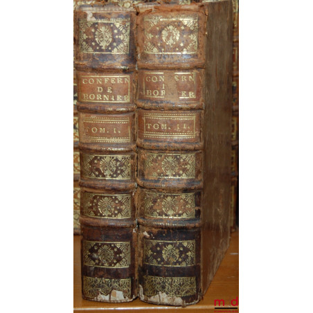 CONFÉRENCES DES ORDONNANCES DE LOUIS XIV, Roy de France et de Navarre, avec les anciennes ordonnances du Royaume, le Droit Éc...