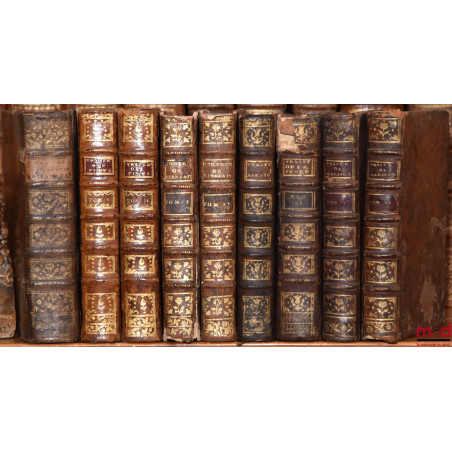 ŒUVRES COMPLÈTES ET POSTHUMES (mq. 8 traités)