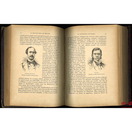 LA FRANCE SOUS LE RÉGIME DU SUFFRAGE UNIVERSEL, Bibl. d’Histoire illustrée