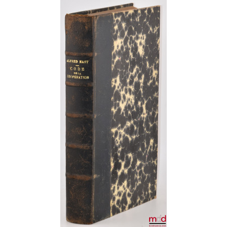 CODE DE LA COOPÉRATION, Études sur le régime légal et réglementaire de la coopération en France, Textes (Lois, Décrets, Arrêt...