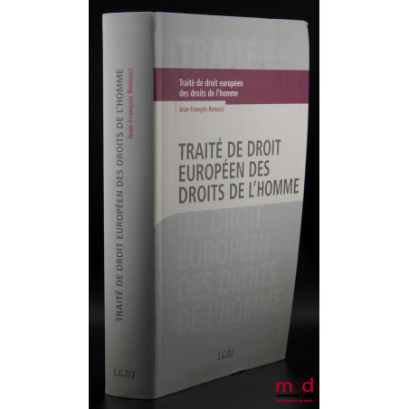 DROIT EUROPÉEN DES DROITS DE L’HOMME