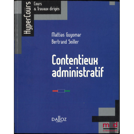 CONTENTIEUX ADMINISTRATIF, coll. HyperCours