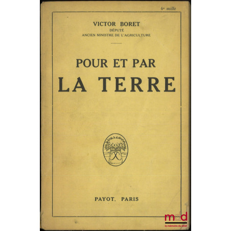 POUR ET PAR LA TERRE