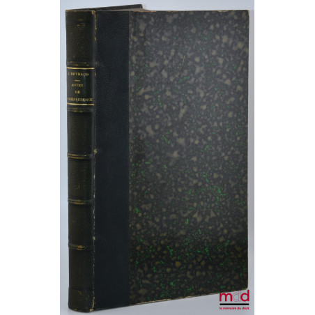 NOTES DE JURISPRUDENCE (Section de l?Intérieur, des Cultes, de l?Instruction publique et des Beaux-Arts du Conseil d?État) se...