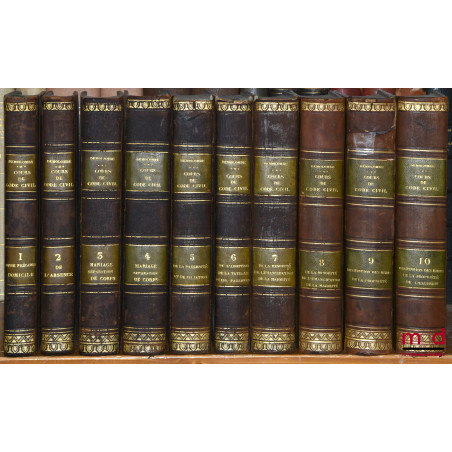 COURS DE CODE NAPOLÉON, 1re éd.