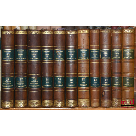 COURS DE CODE NAPOLÉON, 1re éd.