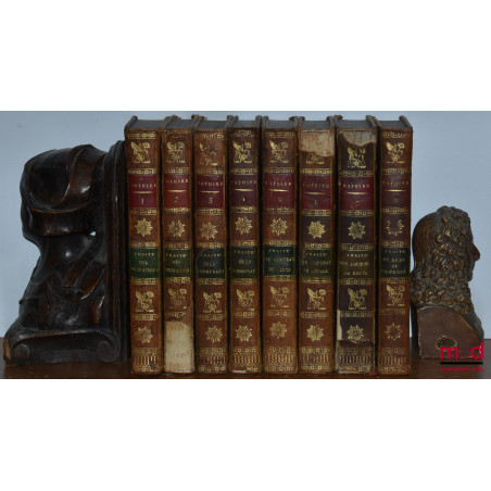 ?UVRES COMPLÈTES ET POSTHUMES :t. I & II : Traité des obligations, Nouvelle éd., (1813) ; t. III & IV : Traité de la commun...