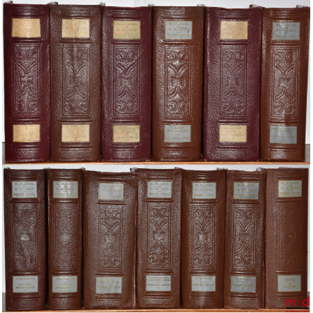 TRAITÉ PRATIQUE DE DROIT CIVIL FRANÇAIS, 2e éd. :t. I : Les personnes - état et capacité par René Savatier, avec le concours...