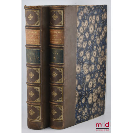 TRAITÉ DE LA JURIDICTION ADMINISTRATIVE ET DES RECOURS CONTENTIEUX :t. I : Notions générales et législation comparée - Histo...