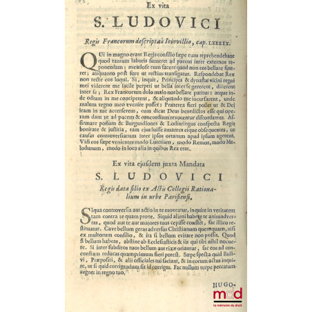 HUGONIS GROTII DE JURE BELLI AC PACIS LIBRI TRES, In quibus Jus Naturæ & Gentium, item juris Publici præcipua explicantur. ED...