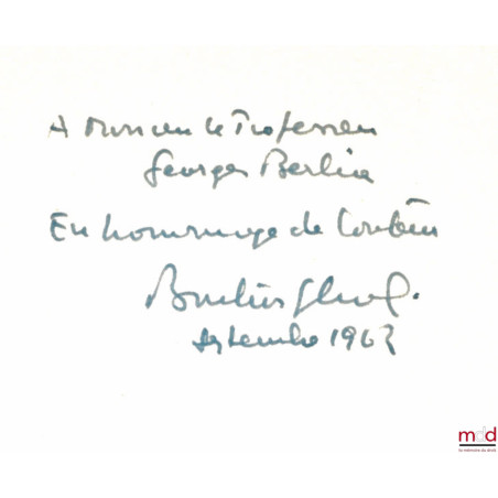 CONTRIBUTION À UNE THÉORIE GÉNÉRALE DES ALLIANCES, Préface de M. Charles Rousseau, Publications de la RGDIP nouvelle série n° 7
