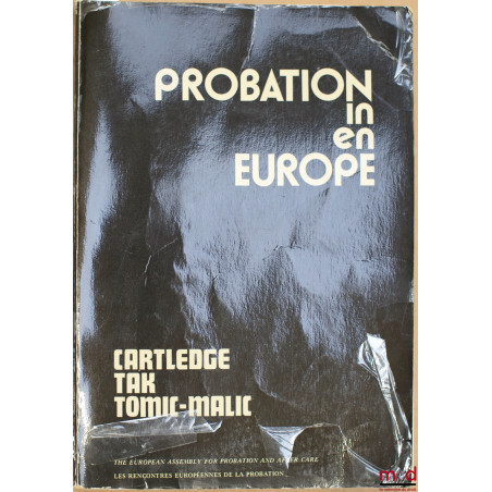 PROBATION EN EUROPE