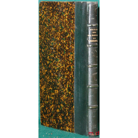 NOTICE POLITIQUE, STATISTIQUE, COMMERCIALE, ETC. SUR LES ÉTATS-UNIS DU VENEZUELA contenant les renseignements les plus utiles...