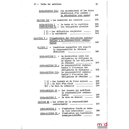 COURS DE DROIT CIVIL, Capacité 2e année, 1953-1954