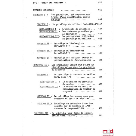 COURS DE DROIT CIVIL, Capacité 2e année, 1953-1954