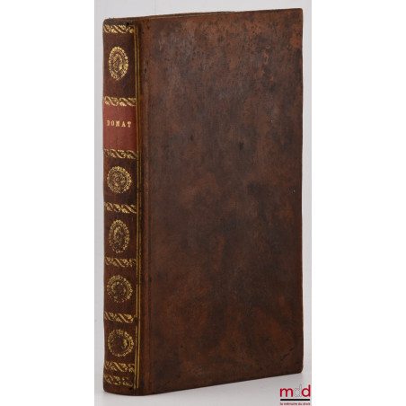 ABRÉGÉ DES LOIS CIVILES DE DOMAT, Conférées avec le Code Napoléon