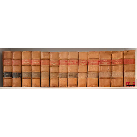 JURISPRUDENCE GÉNÉRALE. RECUEIL PÉRIODIQUE ET CRITIQUE DE JURISPRUDENCE, DE LÉGISLATION ET DE DOCTRINE EN MATIÈRE CIVILE, COM...