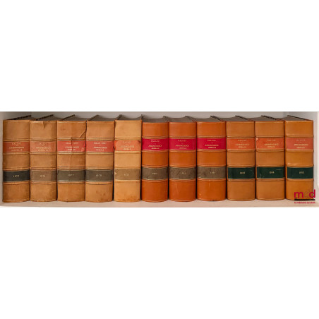 JURISPRUDENCE GÉNÉRALE. RECUEIL PÉRIODIQUE ET CRITIQUE DE JURISPRUDENCE, DE LÉGISLATION ET DE DOCTRINE EN MATIÈRE CIVILE, COM...