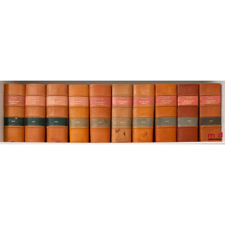 JURISPRUDENCE GÉNÉRALE. RECUEIL PÉRIODIQUE ET CRITIQUE DE JURISPRUDENCE, DE LÉGISLATION ET DE DOCTRINE EN MATIÈRE CIVILE, COM...