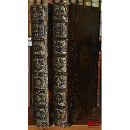 LES LOIX CIVILES DANS LEUR ORDRE NATUREL, LE DROIT PUBLIC ET LEGUM DELECTUS, nouvelle éd. revue et corrigée