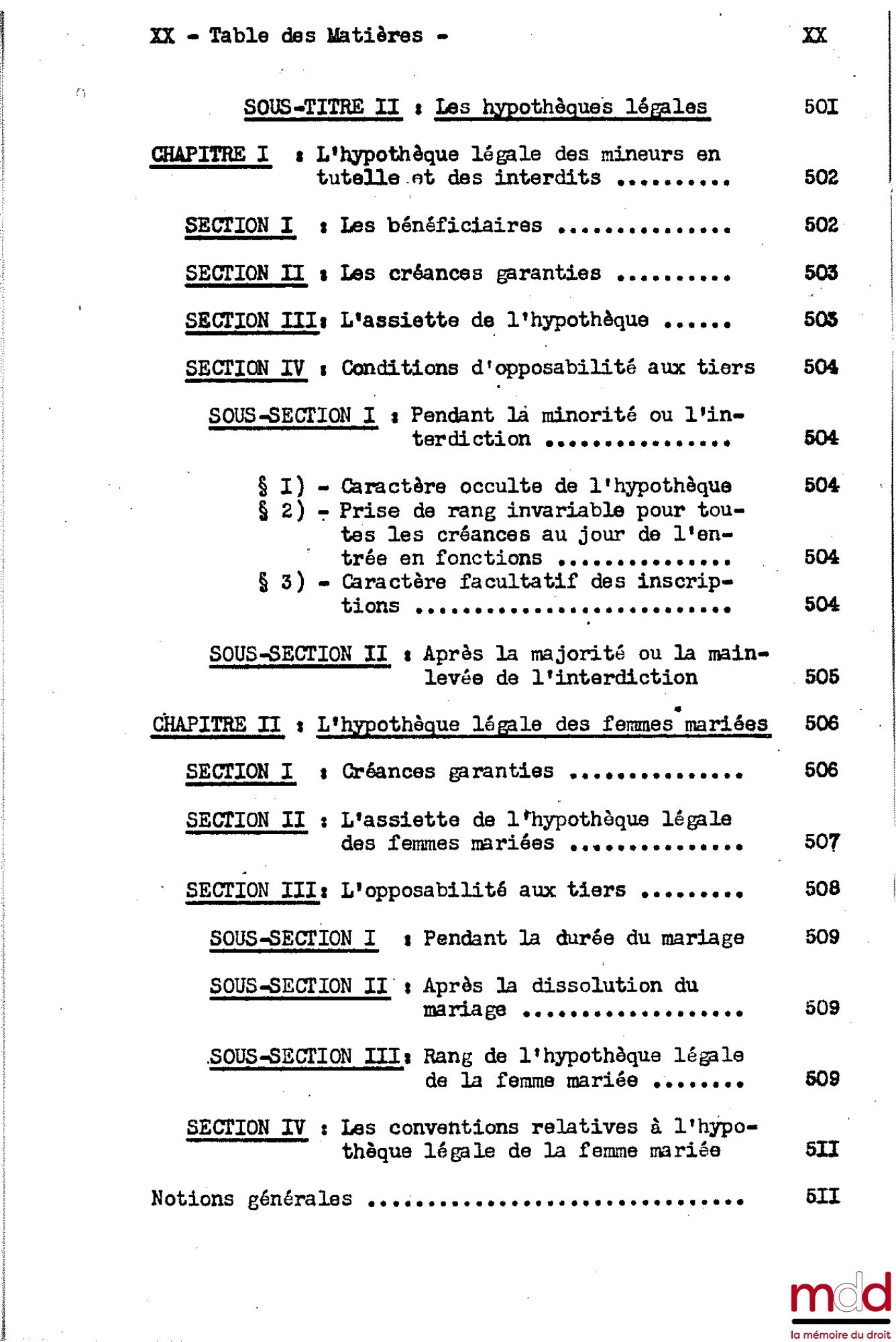 DESBOIS (Henri) – COURS DE DROIT CIVIL, Capacité 2e année, 1953-1954