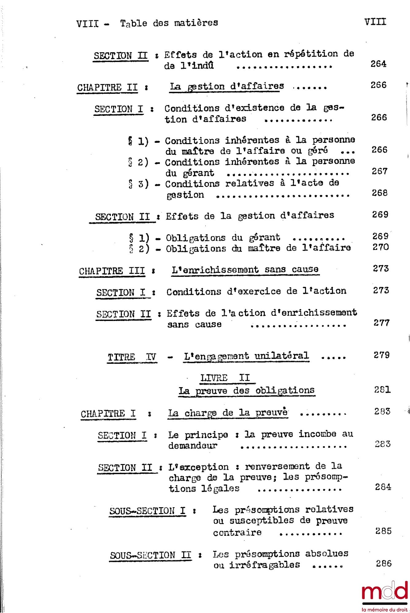 DESBOIS (Henri) – COURS DE DROIT CIVIL, Capacité 2e année, 1953-1954