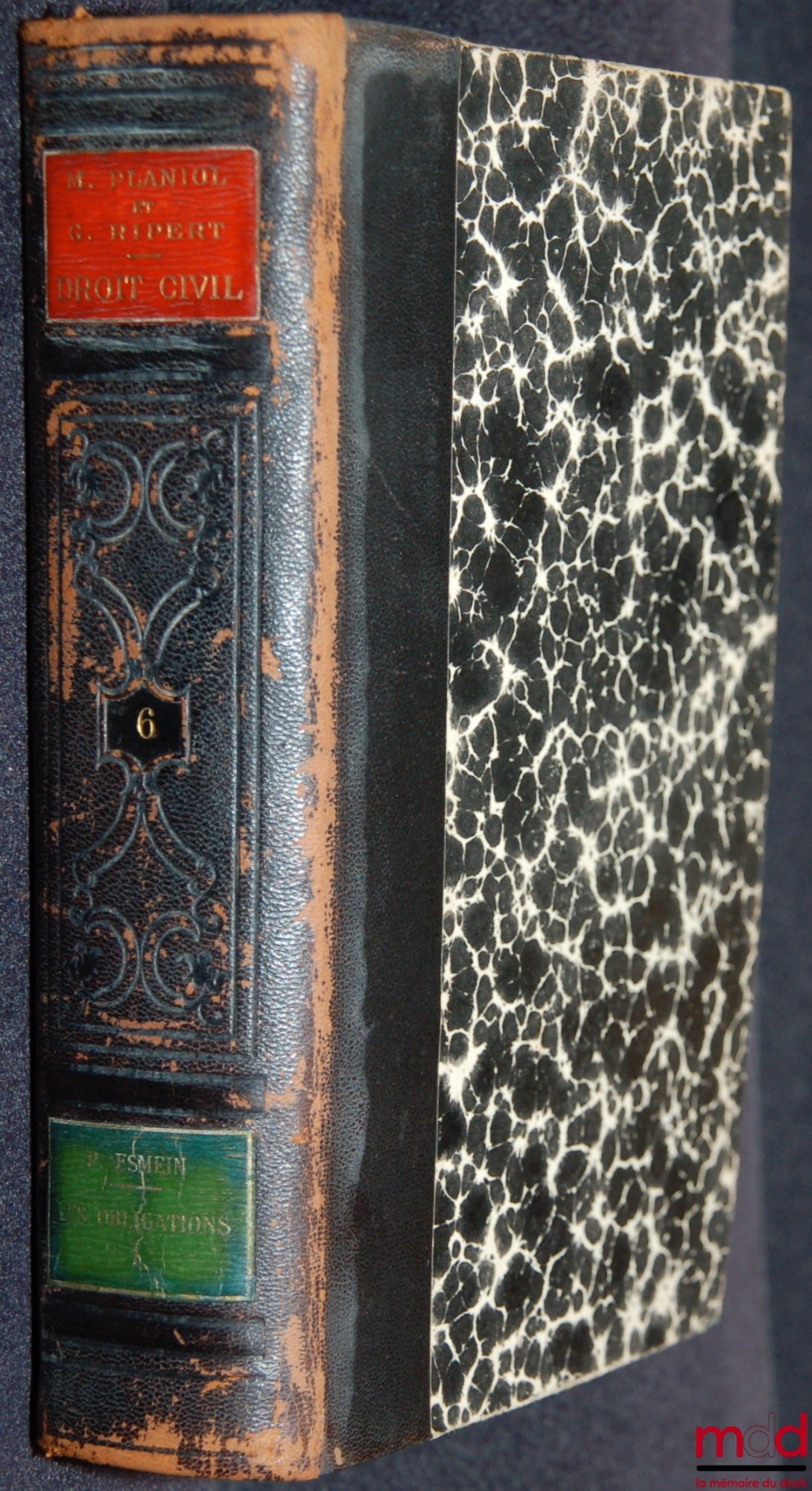 PLANIOL (Marcel) et RIPERT (Georges) – TRAITÉ PRATIQUE DE DROIT CIVIL FRANÇAIS, 1re éd. : t. 8 [seul] : Les Régimes matrimoniaux (1re partie) avec le concours de M. NAST