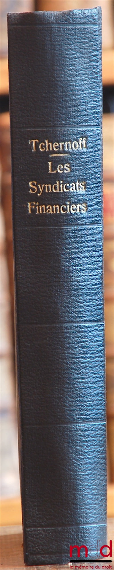 TCHERNOFF (Iouda [francisé Juda]) – LES SYNDICATS FINANCIERS suivi de formules d’application