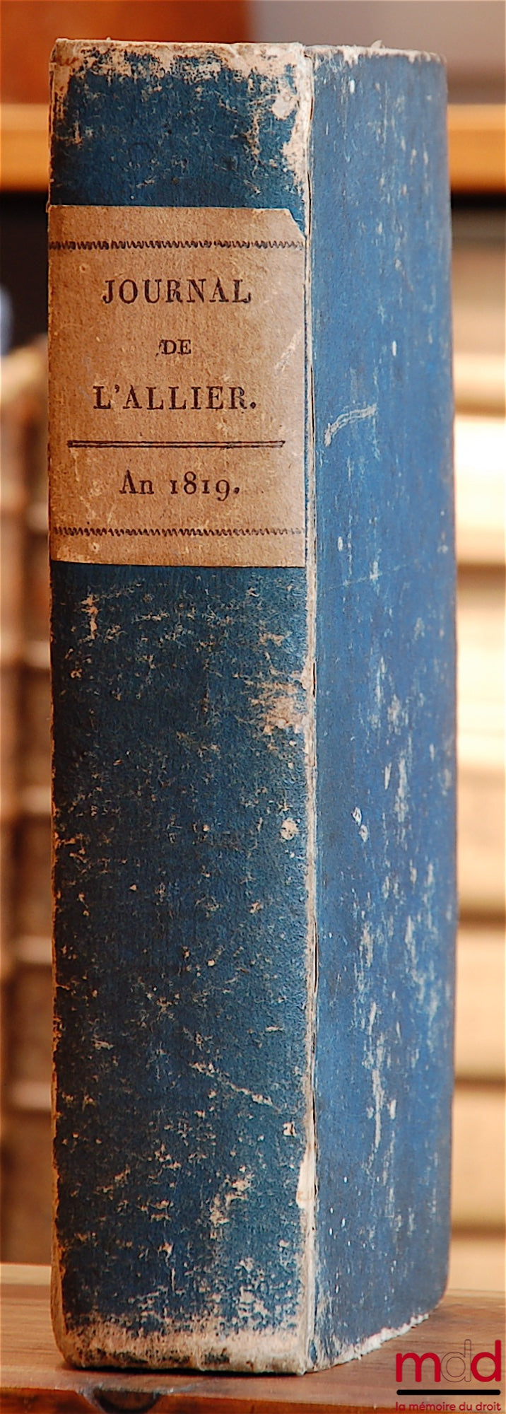 [Journal de l’Allier] – JOURNAL DE L’ALLIER, AN 1819
