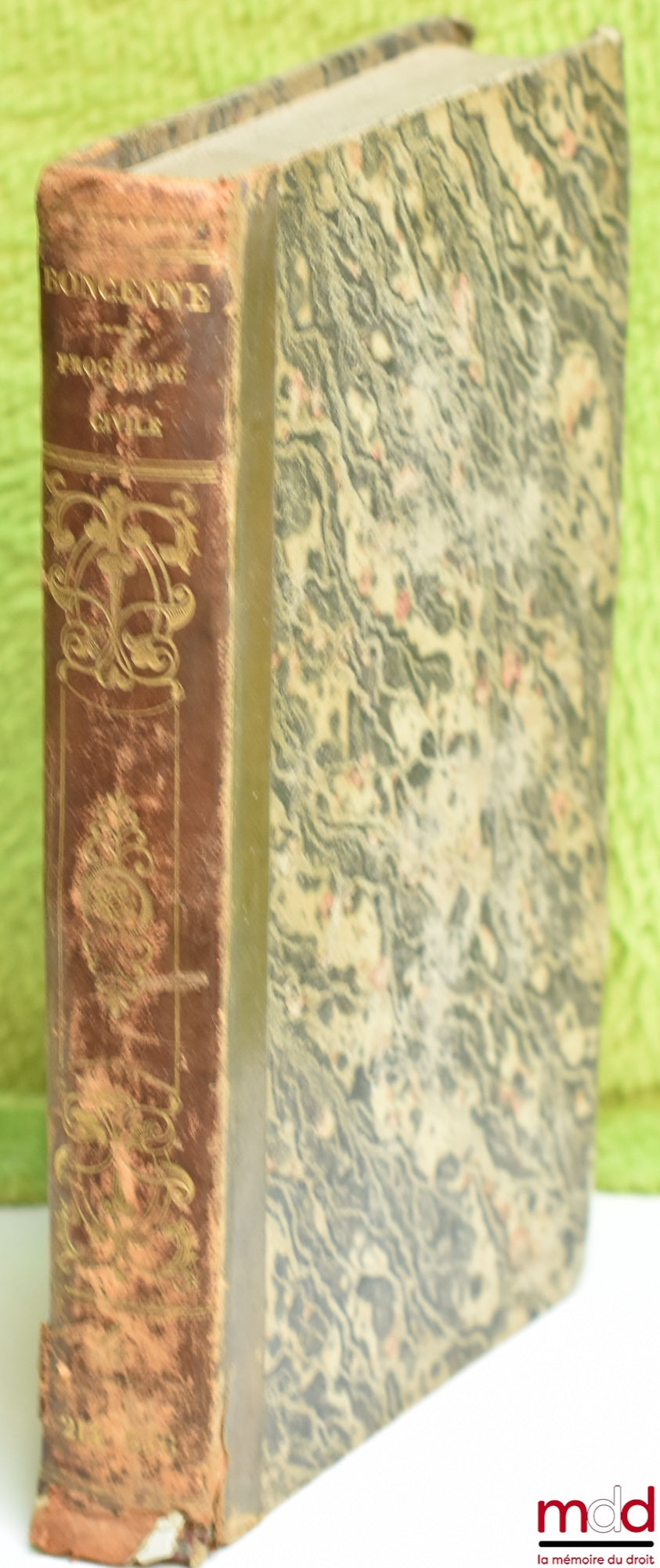 BONCENNE (Pierre) – THÉORIE DE LA PROCÉDURE CIVILE, PRÉCÉDÉE D’UNE INTRODUCTION, t. IV, première partie