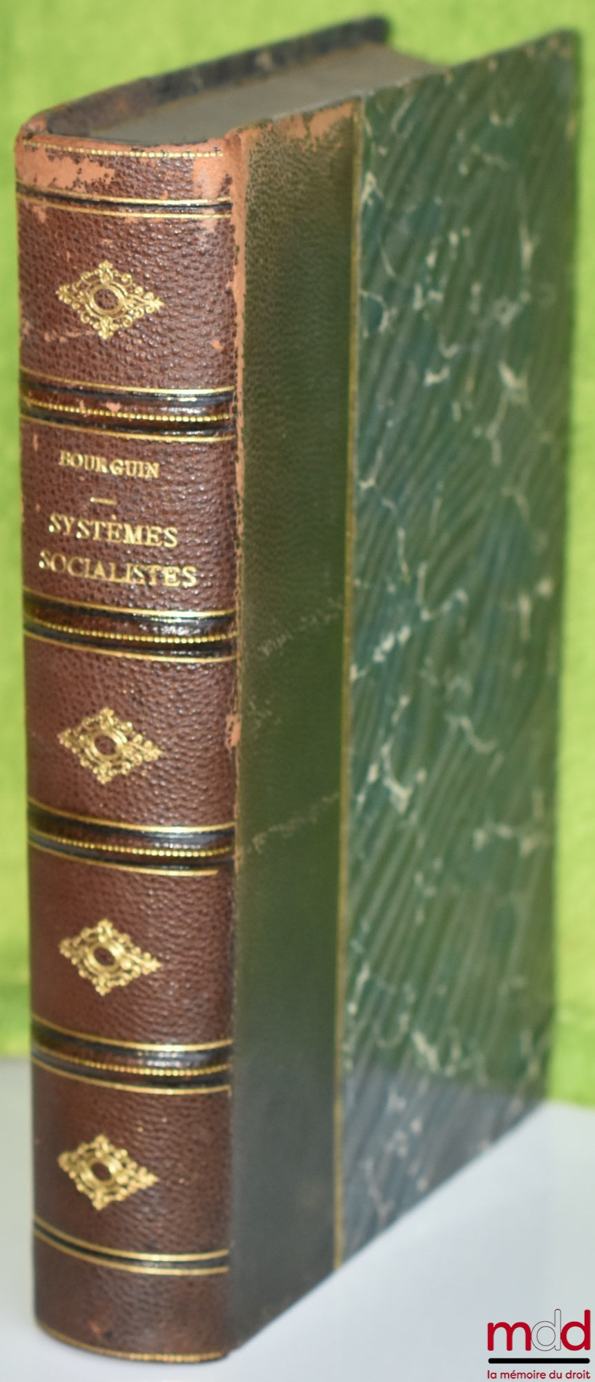 BOURGUIN (Maurice) – LES SYSTÈMES SOCIALISTES ET L’ÉVOLUTION ÉCONOMIQUE, 3ème éd. revue et corrigée
