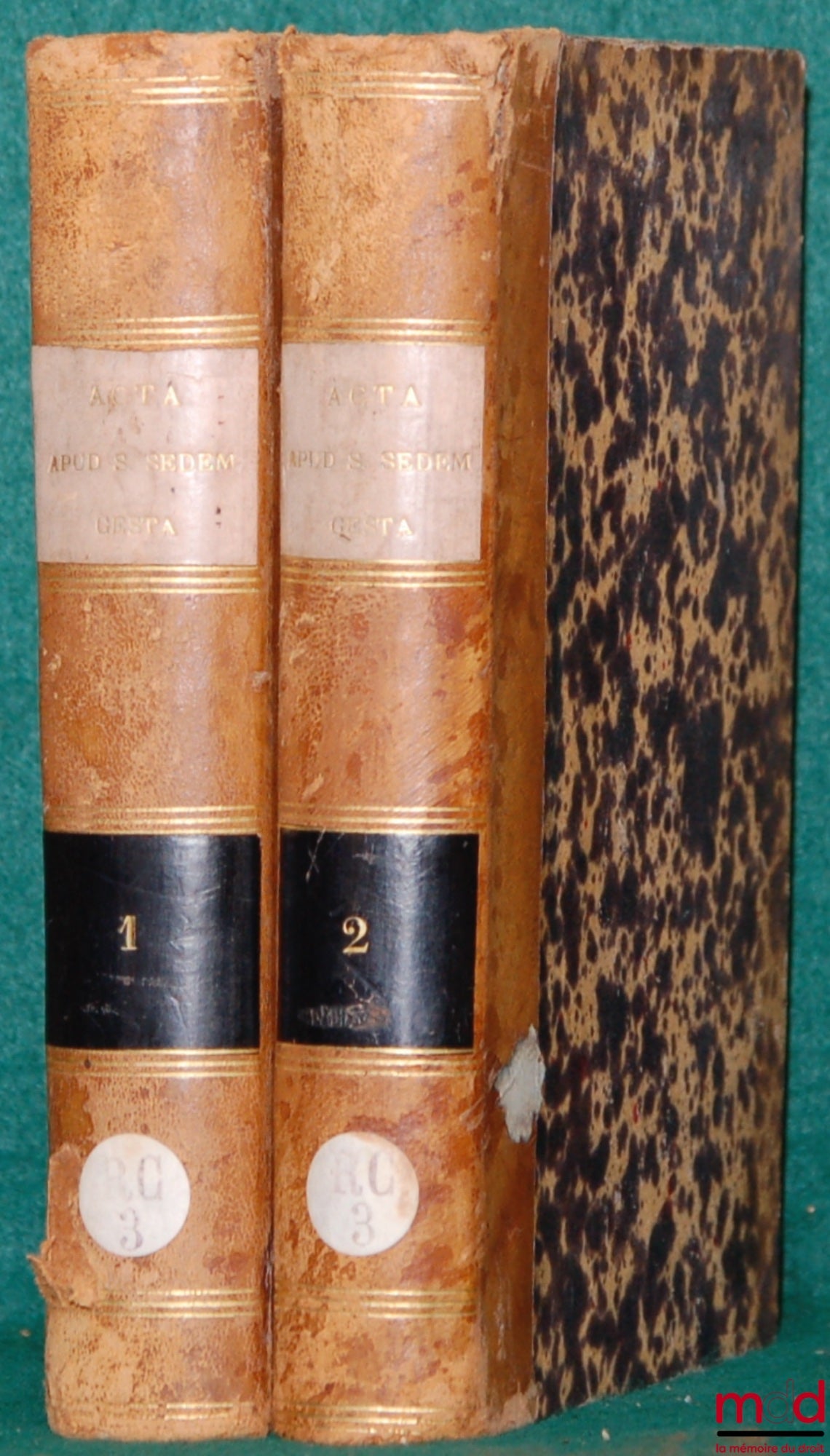 Anonyme – ACTA EX IIS DECERPTA QUÆ APUD SANCTAM SEDEM GERUNTUR IN COMPENDIUM OPPORTUNE REDACTA ET ILLUSTRATA SEU Acta iuridica et solemniora exc Supremo Romano Pontifice immediate dimanantia (14 :53 :11)