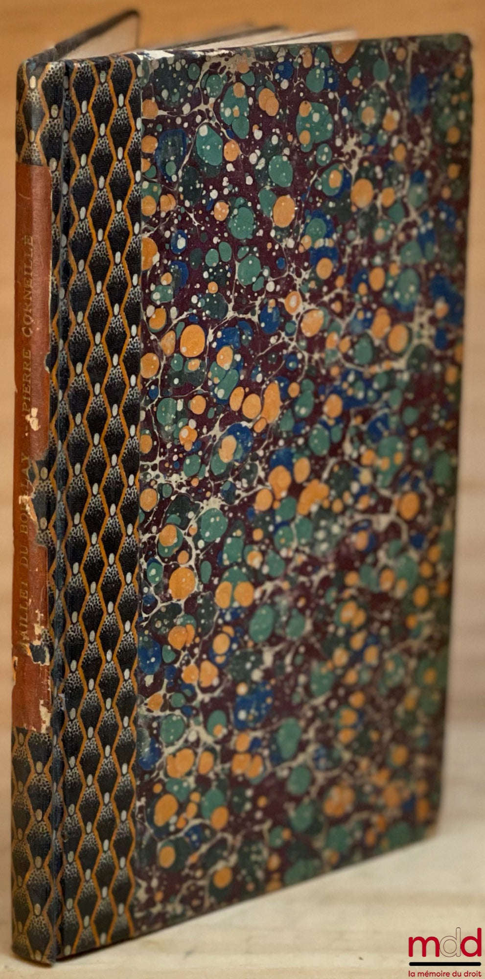 [CORNEILLE (Pierre)], MAILLET DU BOULLAY – Notice, par le conservateur de la Maison de P. Corneille, éditée à l’occasion de la célébration du bi-centenaire de Corneille en souvenir de la visite à LA MAISON DE PIERRE CORNEILLE AU PETIT-COURONNE,