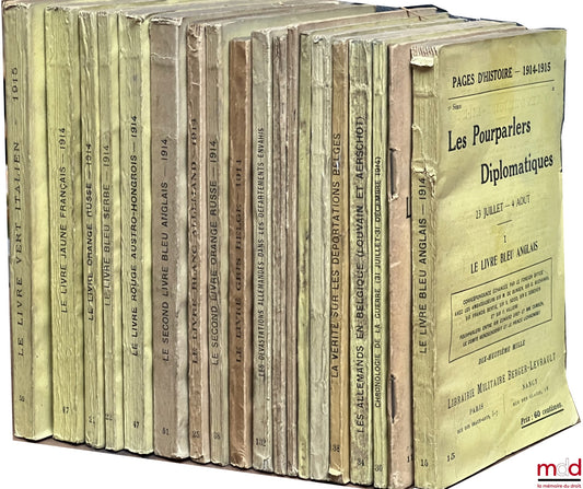 [Périodique - Première Guerre mondiale] – PAGES D’HISTOIRE 1914-1915 (19 fasc. au total)