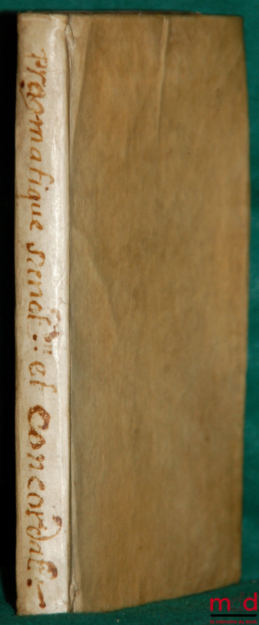 [La Pragmatique Sanction] – LA PRAGMATIQUE SANCTION CONTENANT LES DECRETS DU CONCILE NATIONAL DE L’ÉGLISE GALLICANE, ASSEMBLÉE EN LA VILLE DE BOURGES, AU RÈGNE DU ROY CHARLES SEPTIESME. Avec le Concordat d’icelle, entre le très chrestien Roy François prem