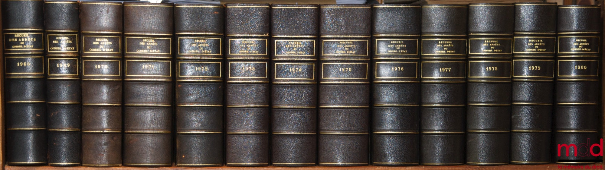 [Recueil Lebon - Conseil d’État] – RECUEIL DES ARRÊTS DU CONSEIL, ou Ordonnances royales rendues en Conseil d’État sur toutes les matières du contentieux de l’Administration... (titre modifié en 1989) RECUEIL DES ARRÊTS DU CONSEIL D’ÉTAT, statuant au cont