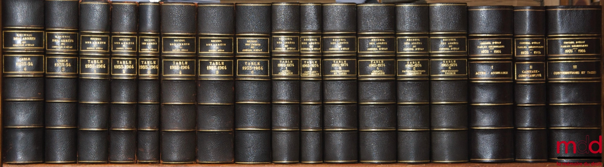 [Recueil Lebon - Conseil d’État] – RECUEIL DES ARRÊTS DU CONSEIL, ou Ordonnances royales rendues en Conseil d’État sur toutes les matières du contentieux de l’Administration... (titre modifié en 1989) RECUEIL DES ARRÊTS DU CONSEIL D’ÉTAT, statuant au cont