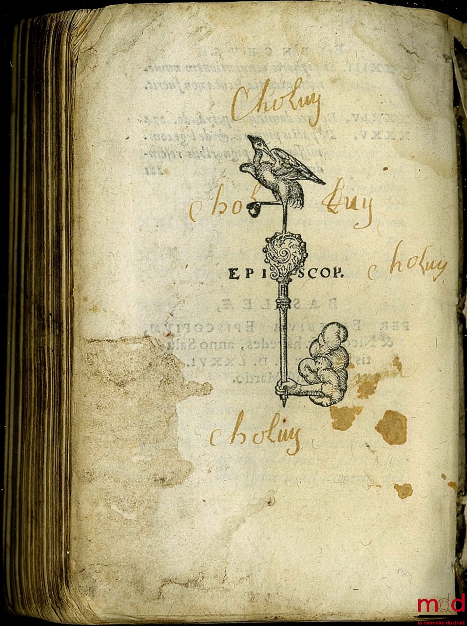 HOTOMANI (FRANC.) [HOTMAN (François)] – DE ACTIONIBUS NOVUS COMMENTARIUS FRANCISCI HOTOMANI JURISCONSULTI FRANC. HOTOMANI JURISC- COMMENTARIUS IN TT. DIGESTOR. ET CODIC. DE PIGNORIBUS & HYPOTHECIS