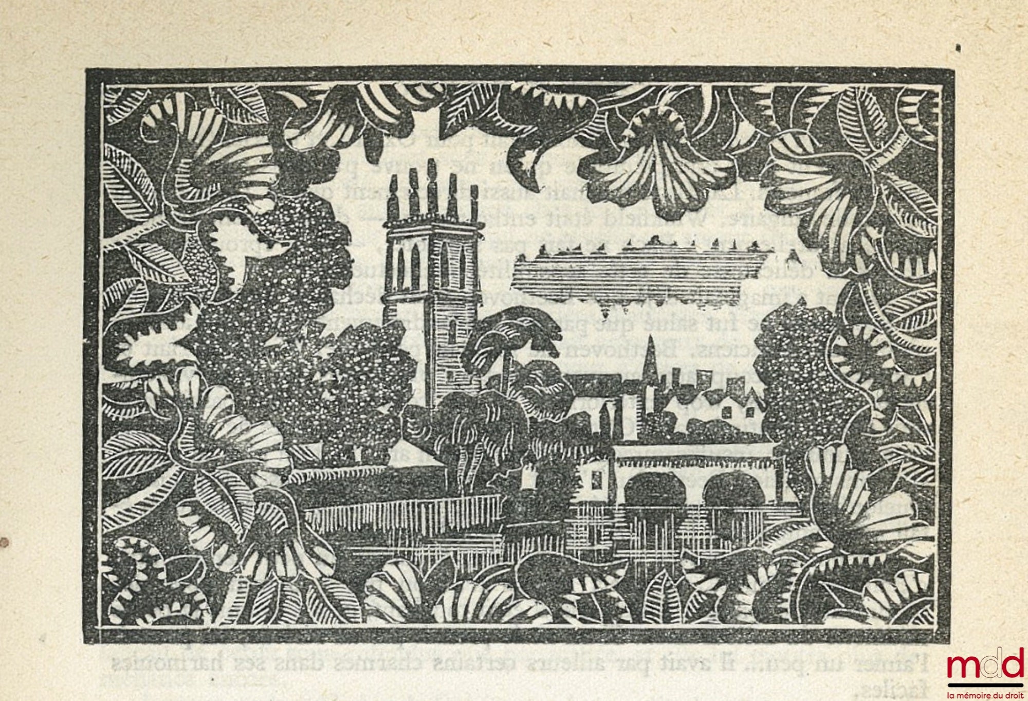 TROYAT (Henri) – OXFORD AND MARGARET, 25 Original woodcuts by Morin-Jean, Coll. Le livre de demain n° 65