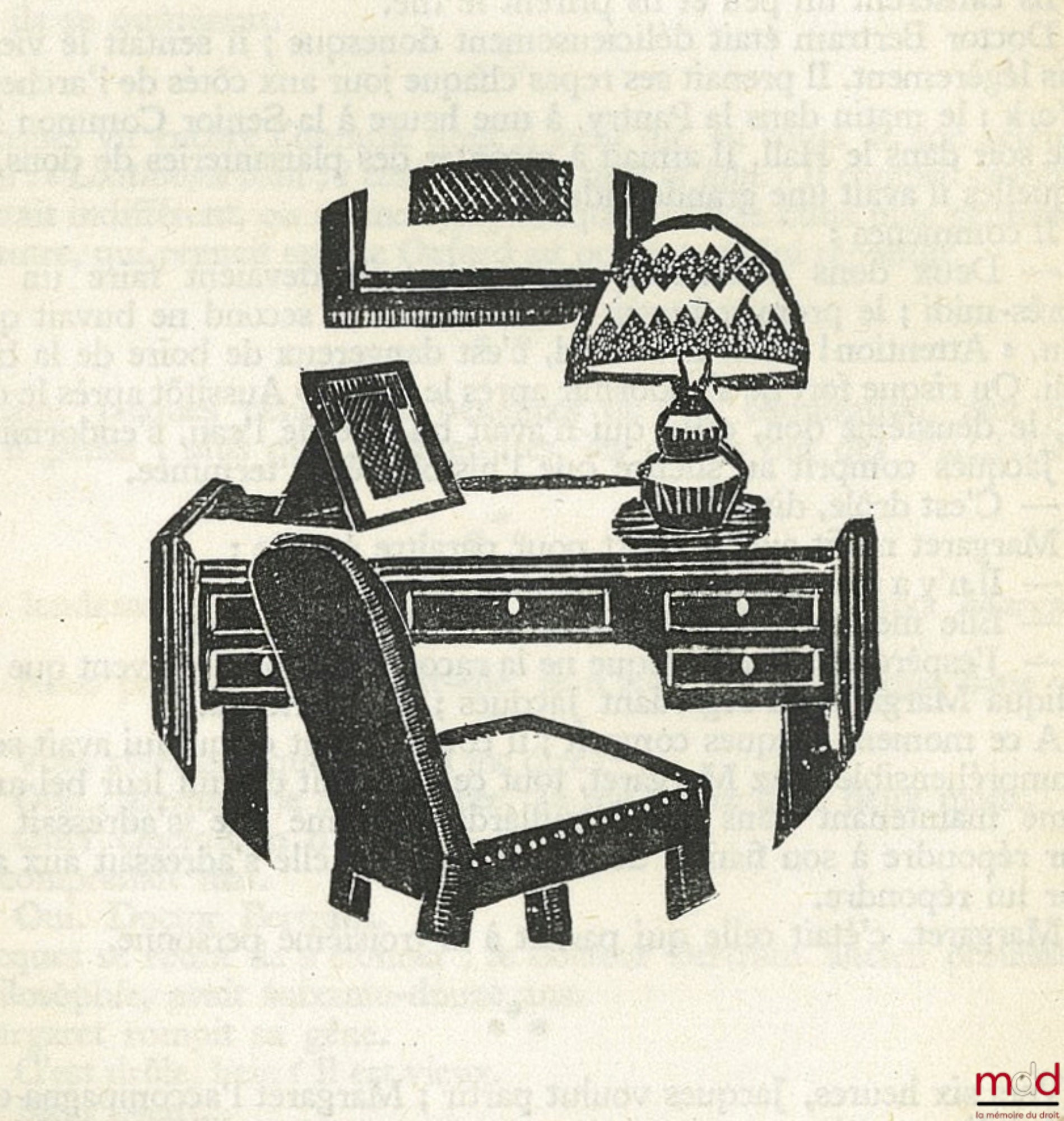 TROYAT (Henri) – OXFORD AND MARGARET, 25 Original woodcuts by Morin-Jean, Coll. Le livre de demain n° 65