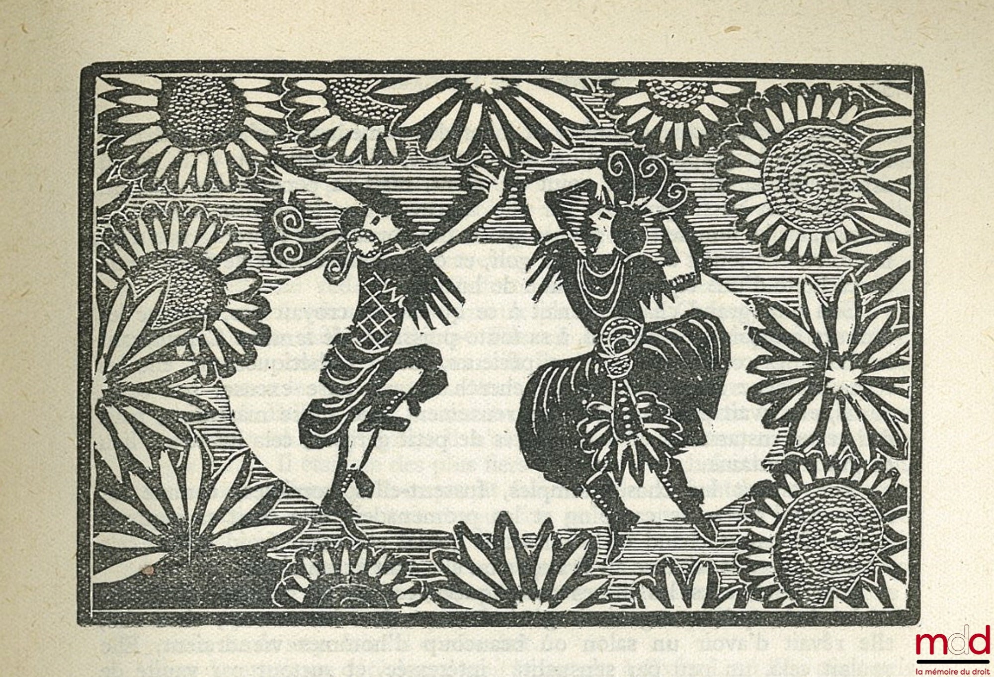 TROYAT (Henri) – OXFORD AND MARGARET, 25 Original woodcuts by Morin-Jean, Coll. Le livre de demain n° 65