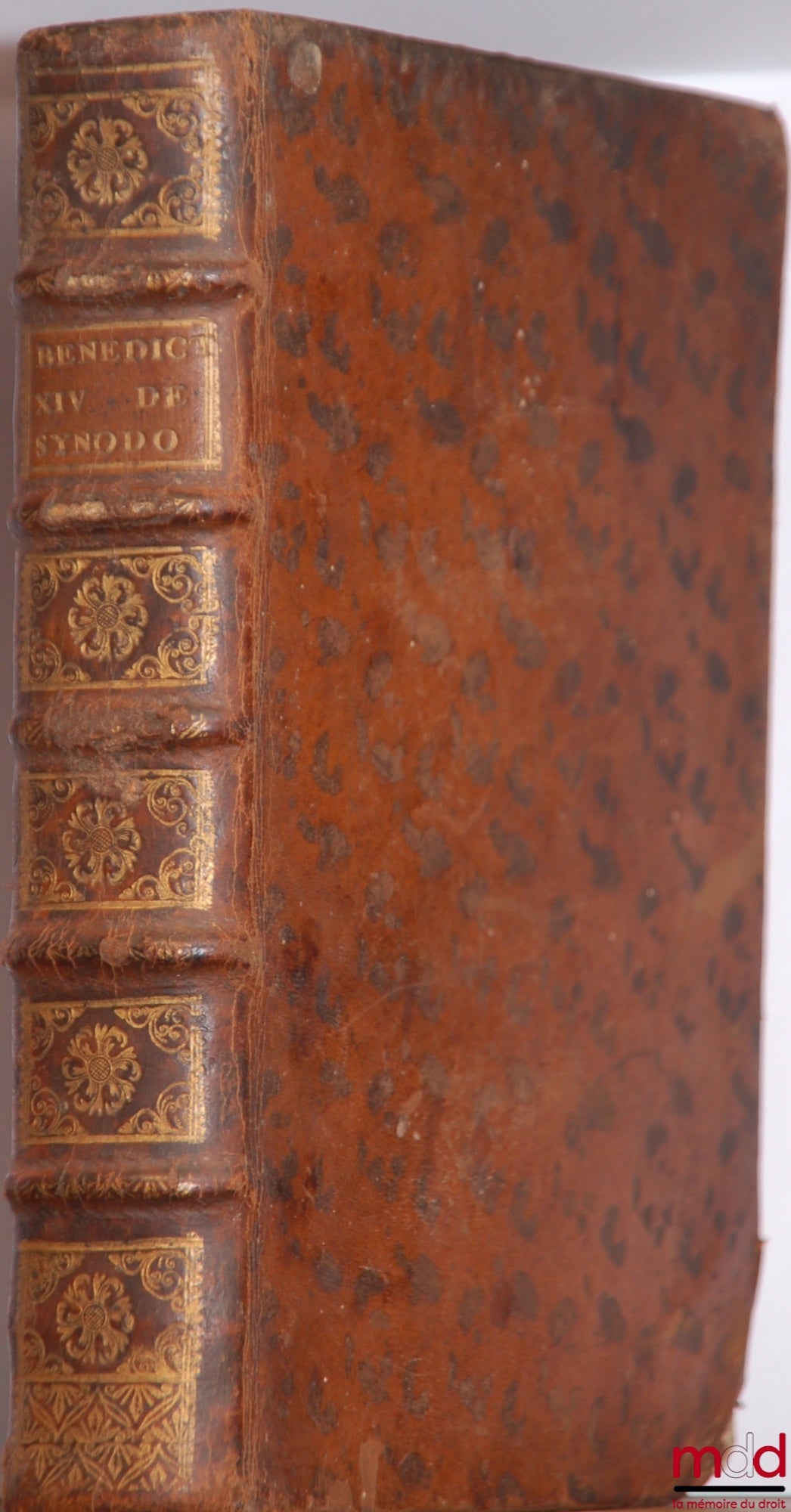 [LAMBERTINI (Prospero)] – BENEDICTI XIV PONT MAX DE SYNODO DIŒCESANA Libri octo