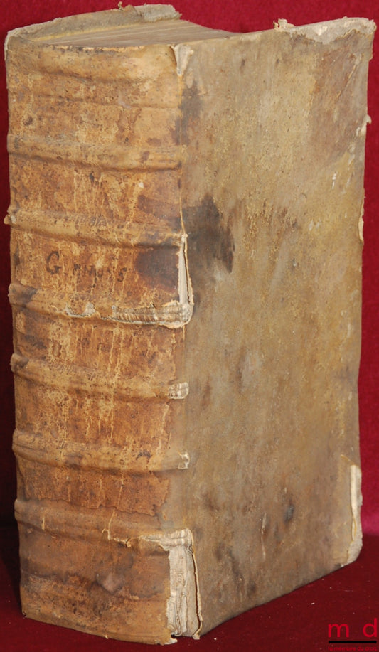 [Coutumes], GUÉNOIS (Pierre) – CONFÉRENCE DES COUTUMES TANT GÉNÉRALES QUE LOCALES et particulières du Royaume de France. Distribuée en deux parties : contenant l’harmonie & différence d’icelles : Avec une brève explication tirée des Loix Romaines ou Canon