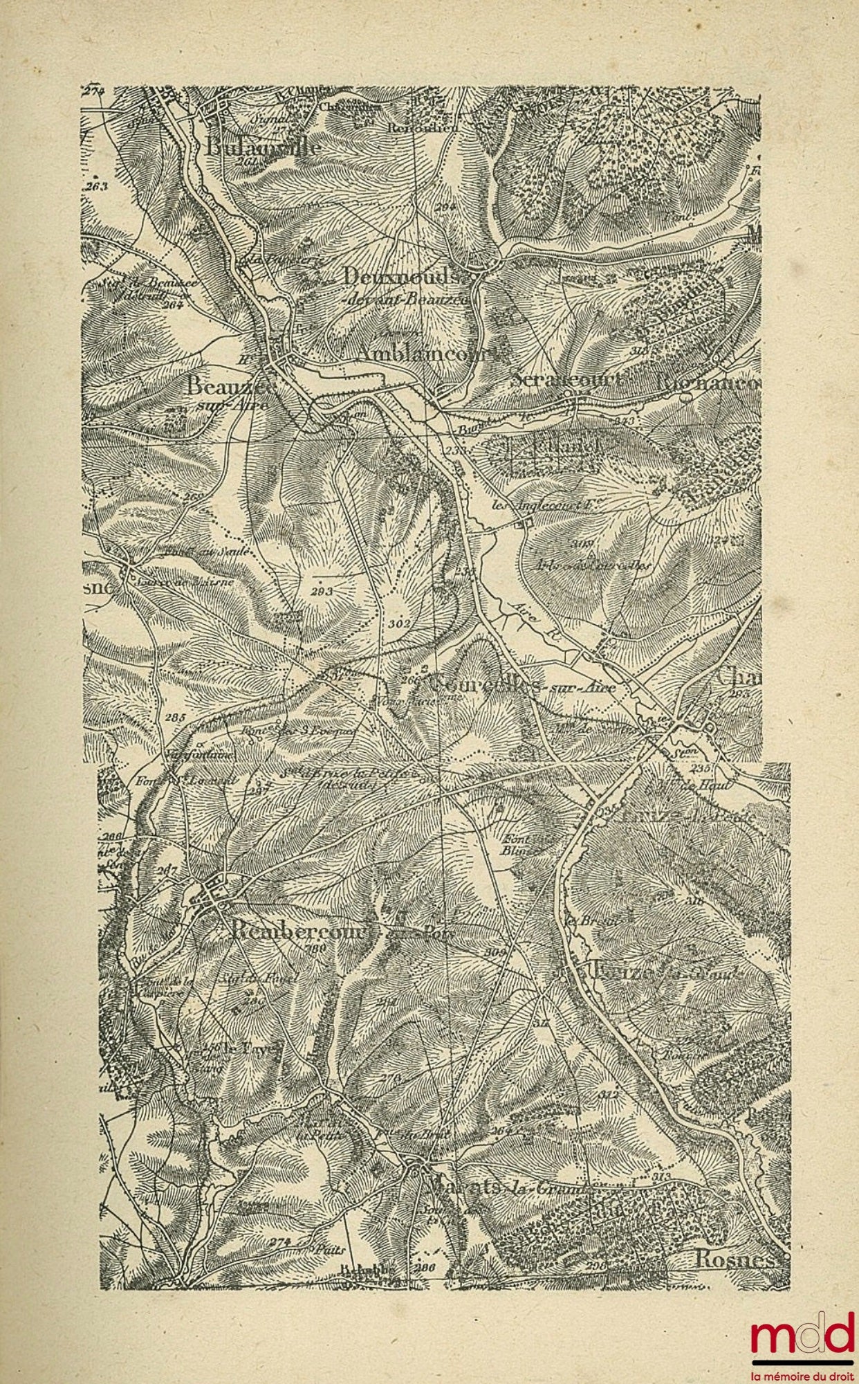 HANOTAUX (Gabriel) – LA BATAILLE DE LA MARNE avec deux cartes hors texte, dix-huit croquis et quatorze cartes d’État-major ; 6ème éd., vol. II seulement