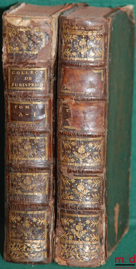 DENISART (Jean-Baptiste) – COLLECTION OF NEW DECISIONS AND CONCEPTS RELATED TO CURRENT CASE LAW