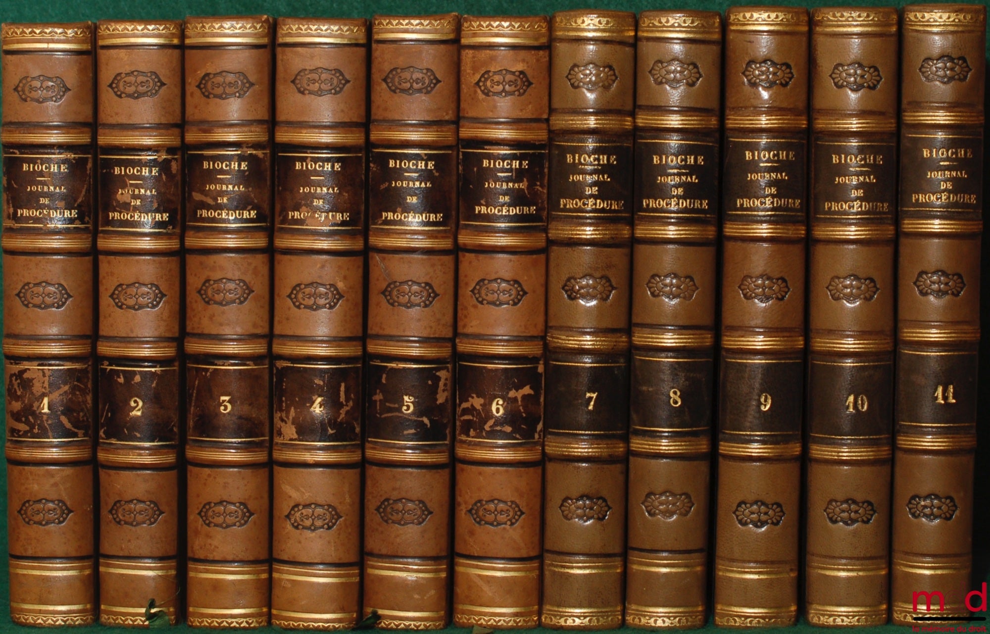 BIOCHE (Charles, Jules, Armand) et alii – JOURNAL DE PROCÉDURE CIVILE ET COMMERCIALE, Recueil mensuel de législation, de jurisprudence et de doctrine. Spécialement destiné à MM. les avoués, agréés, juges de paix, greffiers, huissiers, etc. par M. Bioche e