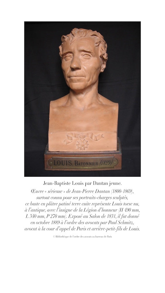 LOUIS (Jean-Baptiste) – MÉMOIRES D’UN AVOCAT AU COEUR DES RÉVOLUTIONS  1789 - 1830   Édition établie et annotée par Geoffroy Caillet, Rédacteur en chef du Figaro histoire   Présentation par Yves Ozanam, Archiviste de l’ordre des avocats au barreau de Pari