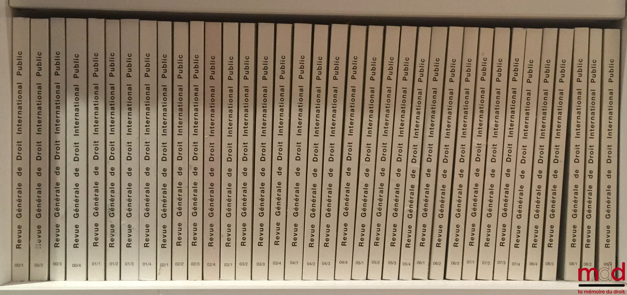 [RGDIP] – REVUE GÉNÉRALE DE DROIT INTERNATIONALE PUBLIC, Revue fondée en 1894 par MM. Pillet, Fauchille et Pédone, de 1959 à 2014 [strictement complète]