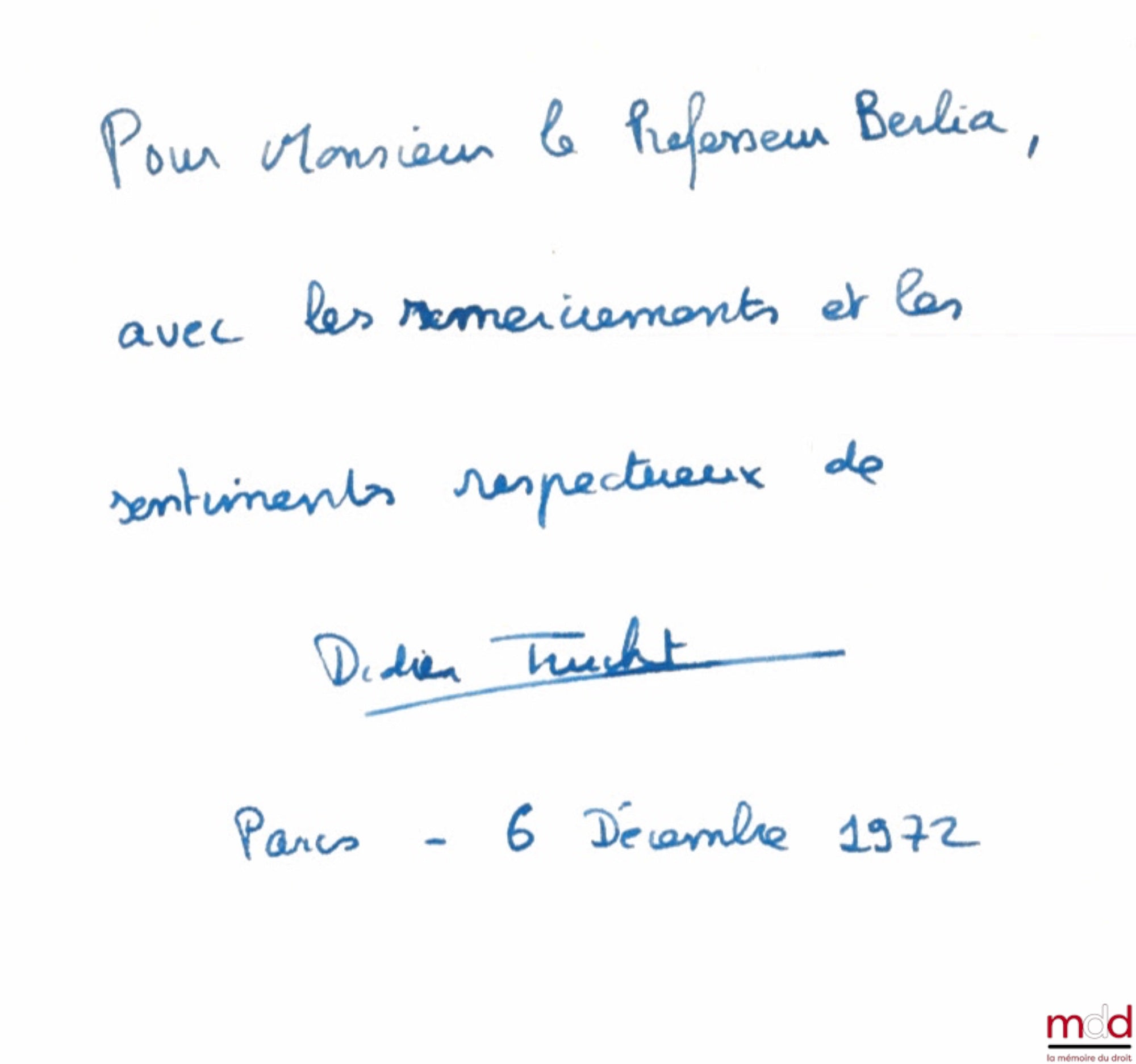 TRUCHET (Didier) – THE MULTILATERAL STRIKE FORCE PROJECT, Preface by Georges Berlia, Works and Research of the University of Law, Economics and Social Sciences of Paris, Political Science Series No. 1